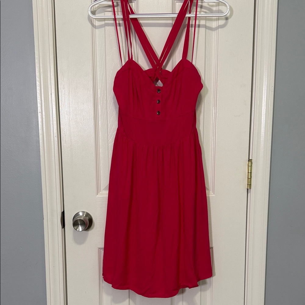 Casual Pink Women's Dress